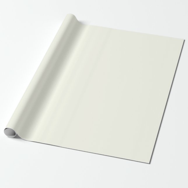 Elfenbein einfarbig geschenkpapier (Ungerollt)