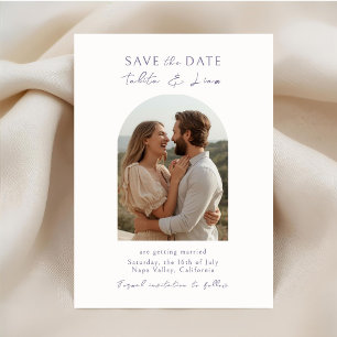 Elfenbein   Elegante Schriftzug-Bogen-Hochzeit 'Sa