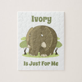 Elfenbein ist nur für mich Puzzle