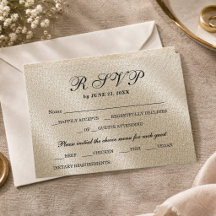 Elfenbein-Rustikal-Leinen-Beige-elegante-RSVP-Antw