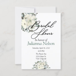 Elfenbeinflora Einladung