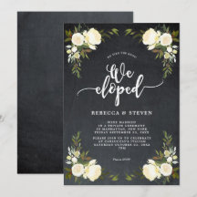 Elfenbeinfloralmoderne wir luftigen Kreide