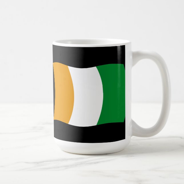 Elfenbeinküste Flagge Mug Kaffeetasse (Rechts)