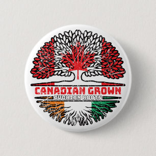 Elfenbeinküste Kanadische Baumwurzeln aus Kanada Button