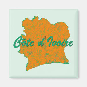 Elfenbeinküste Magnet