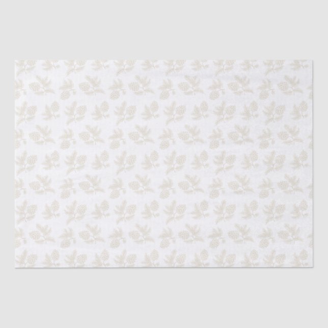 Elfenbeinküste mit Pinecones Urlaub Seidenpapier (Vorderseite)