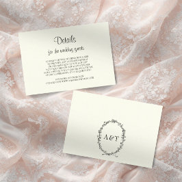 Elfenbeinküste mit rustikaler Kranzekarte Begleitkarte