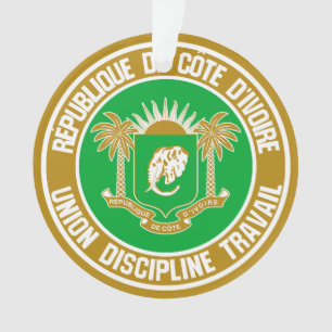 Elfenbeinküste Ornament