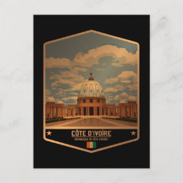 Elfenbeinküste Postkarte