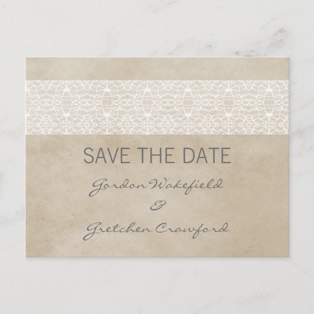 Elfenbeinküste Save the Date Postkarte (Vorderseite)