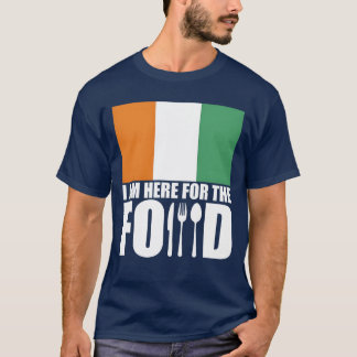 Elfenbeinküste Souvenir Lebensmittel Reise Retro T-Shirt