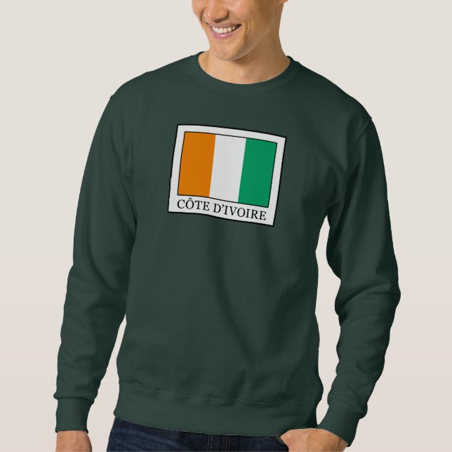 Elfenbeinküste Sweatshirt (Vorderseite)