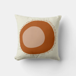 Elfenbeinküste Weißer Rost Braun Terracotta Beige  Kissen