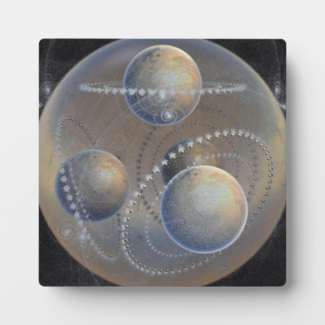 Elfenbeinplaneten Fotoplatte (Vorderseite)