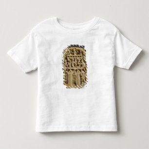 Elfenbeinrückseite eines Spiegels, der den Gott Kleinkind T-shirt