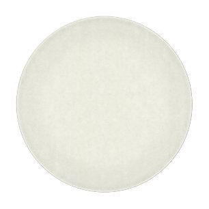Elfenbeinrundes Glas-Schneidbrett Schneidebrett