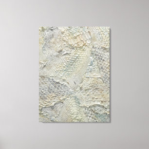 Elfenbeinschlange Skin Schlange Leinwand Kunst, Di
