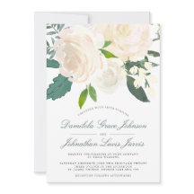 Elfenbeinträume Hochzeitseinladung