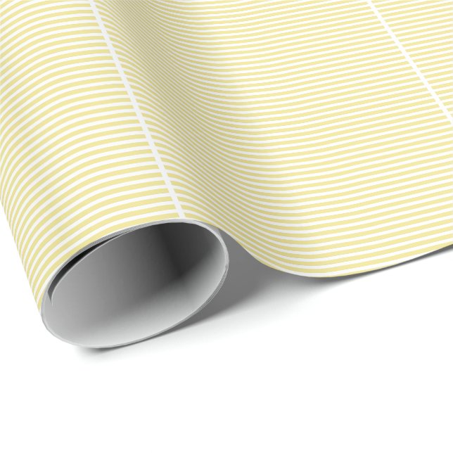 Elfenbeinweiße Streifen Camouflage Muster Elegant Geschenkpapier (Rolleneckpunkt)
