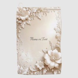 Elfenblumen Golfhandtuch