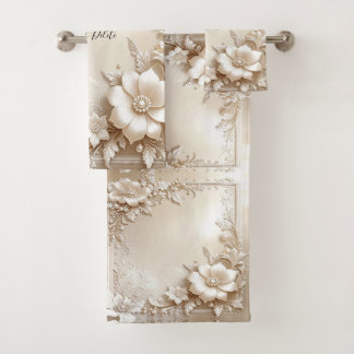 Elfenblumen-Handtuch-Set Badhandtuch Set