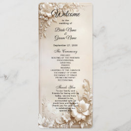 Elfenblumen Hochzeitsprogramm Programm