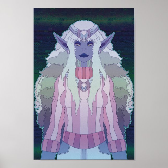 Elfenprinzessin Poster (Vorne)