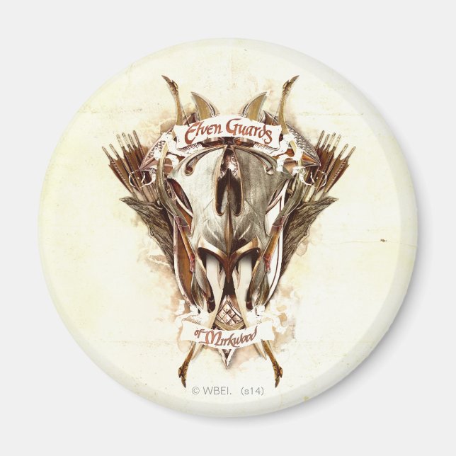 Elfenwächter der Waffen von Mirkwood Magnet (Vorne)