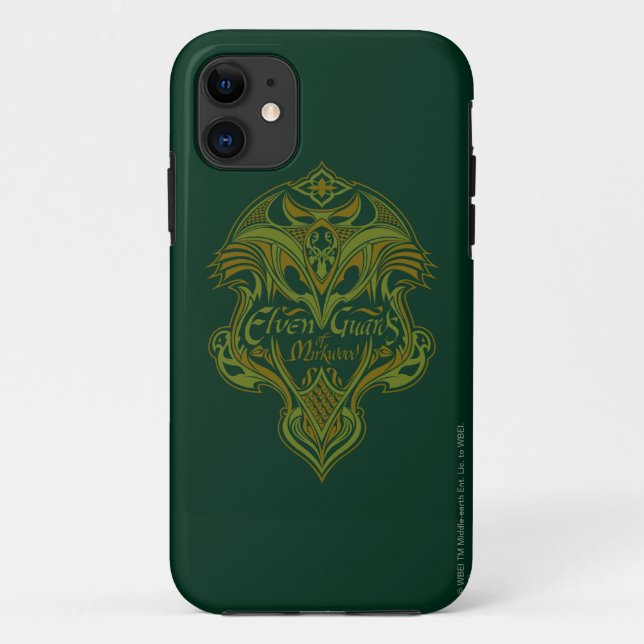 Elfenwächter des Mirkwood Shield Icon Case-Mate iPhone Hülle (Rückseite)