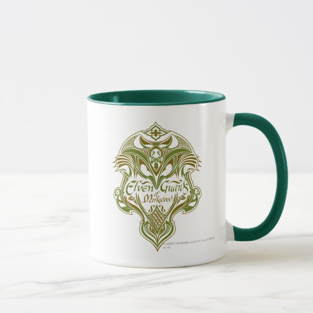 Elfenwächter des Mirkwood Shield Icon Tasse (Rechts)