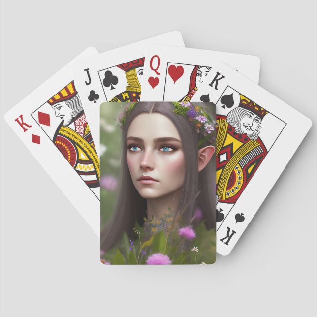 Elfin Beauty Image für das Kartenspielen Spielkarten (Rückseite)