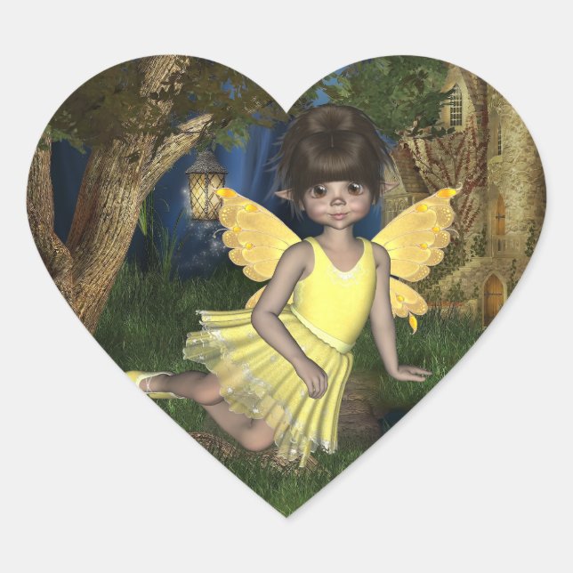 Elfin Fairy Keldie Sticker (Vorderseite)