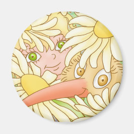 Elfleda und Kiwi im Molsenmagnet Magnet