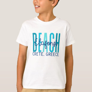 Elfonsi Beach Krete Griechenland (Ozean) T-Shirt