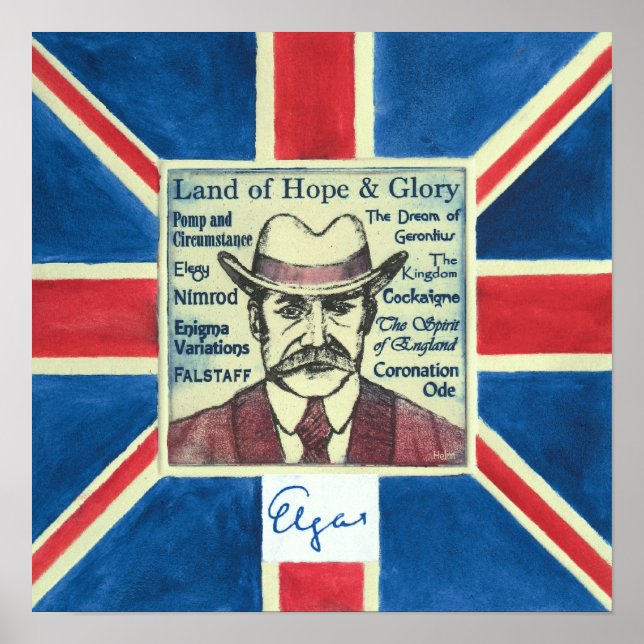 Elgar Print Poster (Vorne)