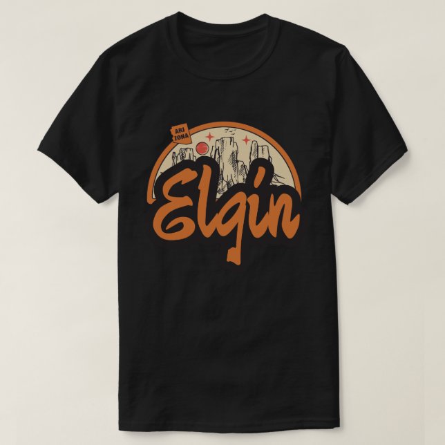 Elgin, Arizona T-Shirt (Design vorne)