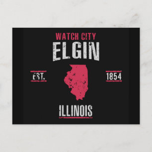 Elgin Postkarte