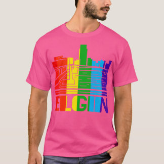 Elgin Pride Elgin LGBT-Geschenk LGBTQ Support-T-Sh T-Shirt