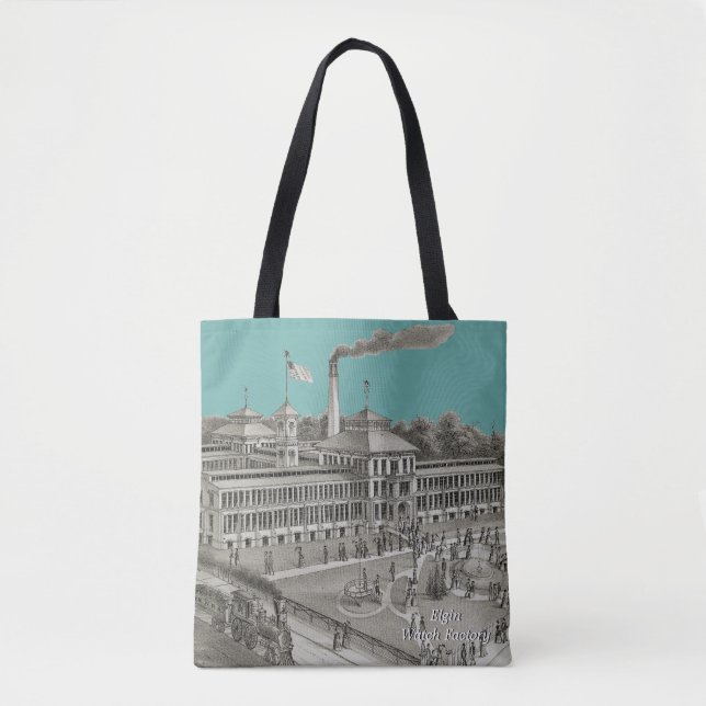 Elgin Watch Factory Elgin Illinois 1871 Tasche (Vorderseite)