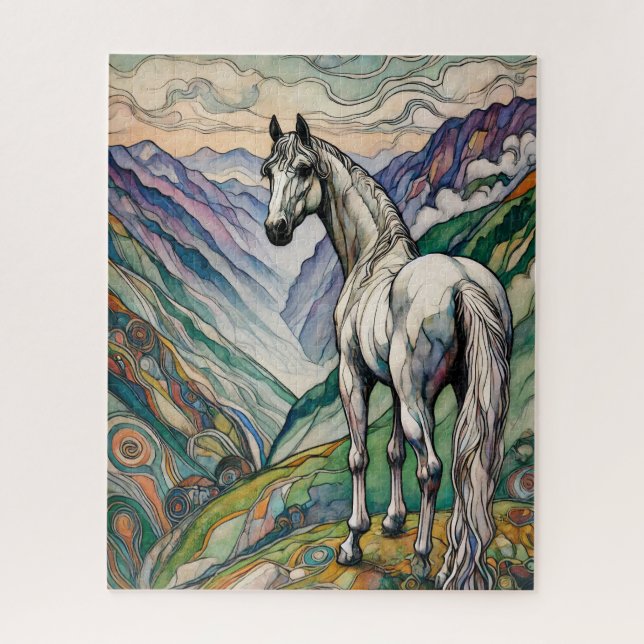 Eli am Berghang 500 Piece Puzzle (Vertikal)
