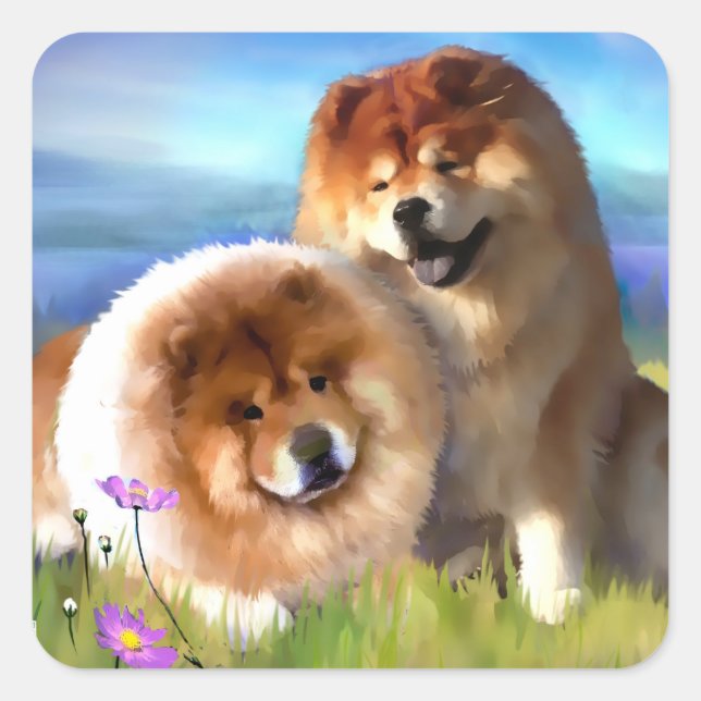 ELI et MAIYA autocollants HeARTdog (Devant)