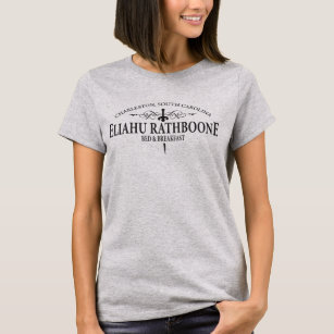Eliahu Rathboone schwarzer Dolch-Bruderschafts-T - T-Shirt
