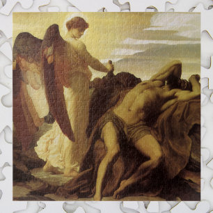 Elias in der Wildnis von Lord Frederic Leighton