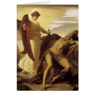 Elias in der Wüste von Lord Frederic Leighton