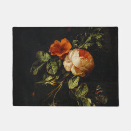 Elias van den Broeck, Still Life with Rose Doorm Fußmatte