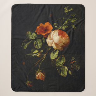 Elias van den Broeck, Stillleben mit Rose Sherpadecke