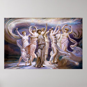 Elihu Vedder das Pleiades Poster
