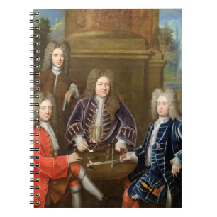 Elihu Yale (1648-1721) der zweite Herzog von Notizblock