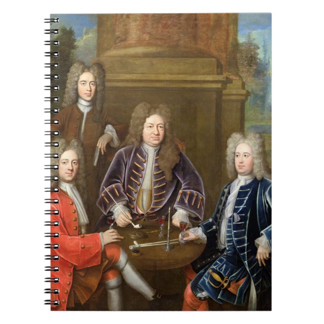 Elihu Yale (1648-1721) der zweite Herzog von Notizblock (Vorderseite)