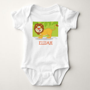 ELIJAH Baby Name Kleidungsstück Strampler